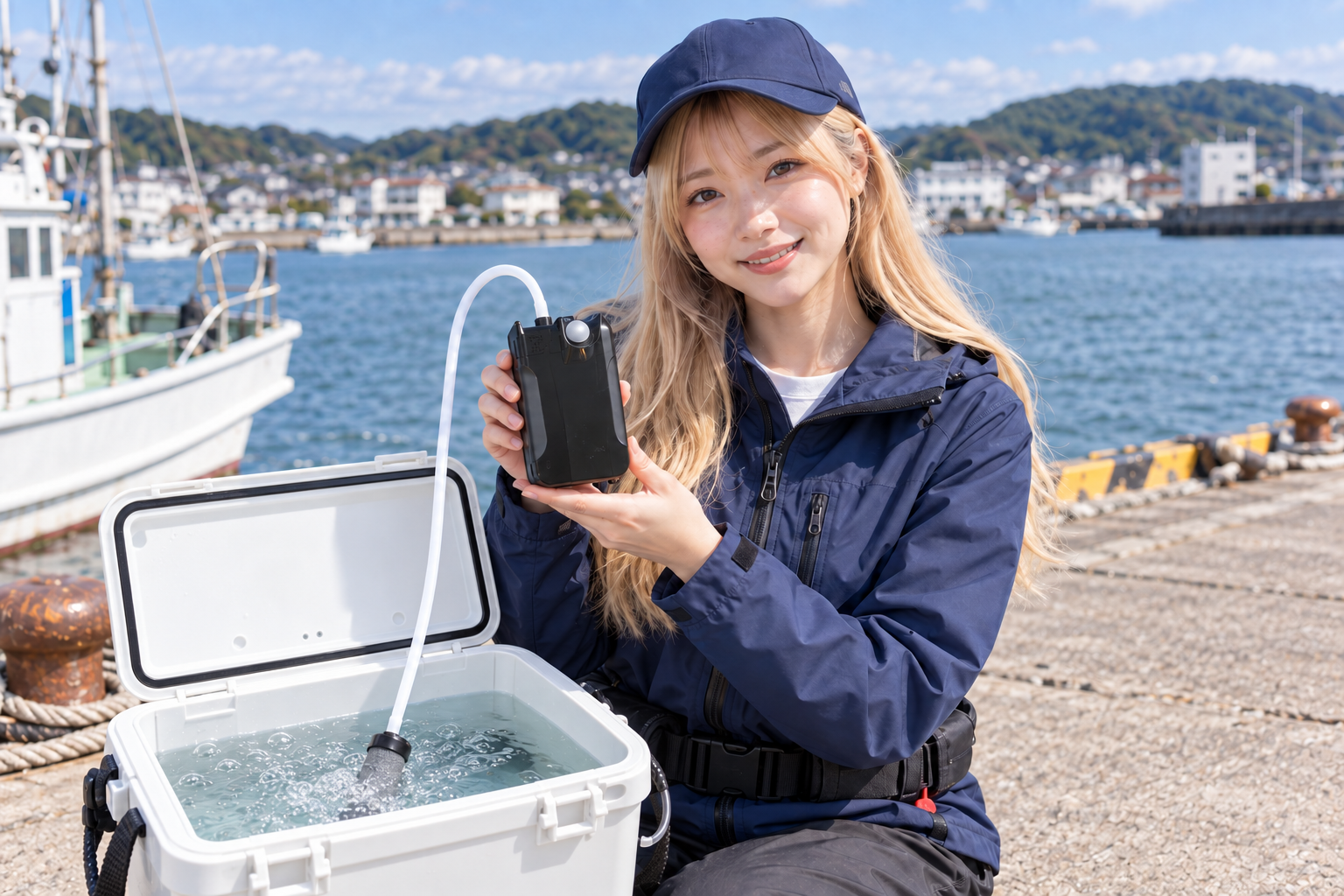 釣り用エアーポンプ6選!活き餌が弱りにくい送風量と電源の選び方