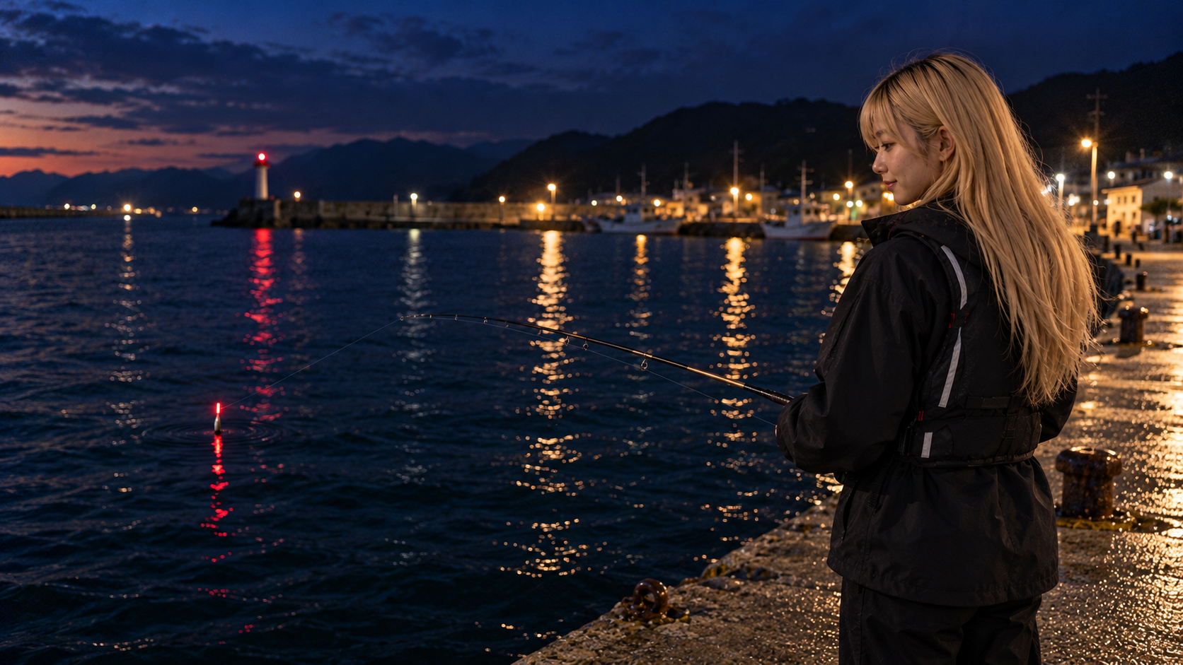 堤防メバルのウキ釣りはどう始める?夜の仕掛けと釣り方を解説