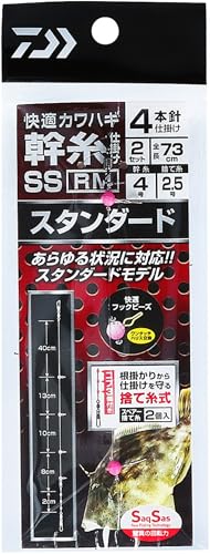 ダイワ 快適カワハギ 幹糸仕掛けII ST3本針3号